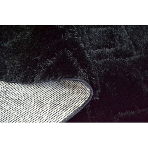 Χαλιά Shaggy Brilliance Μαύρο (Black) 160x210cm  05062A-3-160