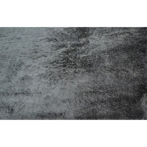 Χαλιά Shaggy Dubai Γκρι Σκούρο (Grey) 200x270cm  00000A-2-200
