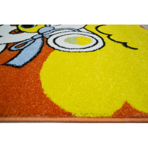 Σετ κρεβατοκάμαρας 3ών τεμαχίων Friese  γλυκό Αρκουδάκι στα σύννεφα  C357-2 Orange